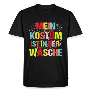 My costume is in the wash - Men's Premium Organic T-Shirt - black - Front - Nico (187cm)