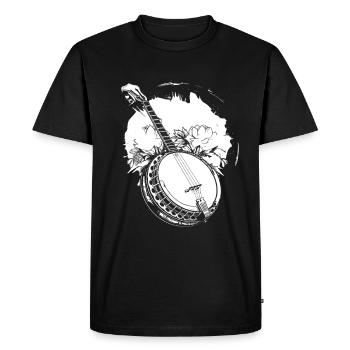 Banjo - T-shirt Premium bio Homme - noir - Devant - Nico (187cm)