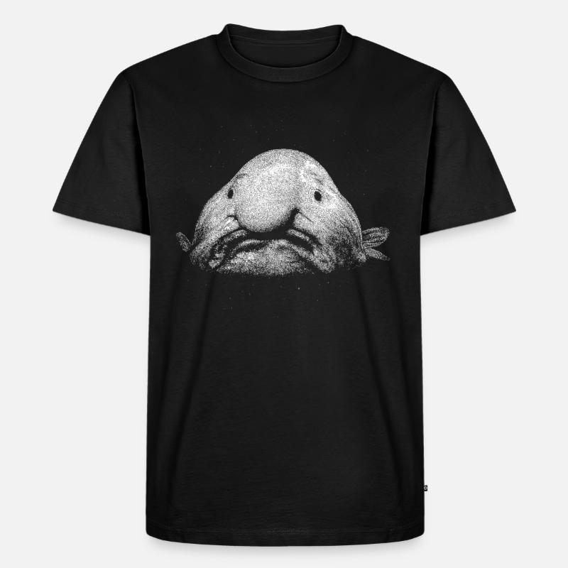 Ein Blobfisch - Männer Premium Bio T-Shirt - Schwarz