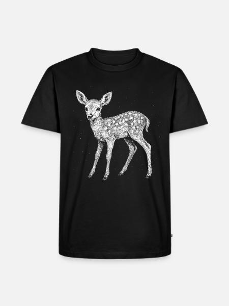 Faon - T-shirt Premium bio Homme - noir