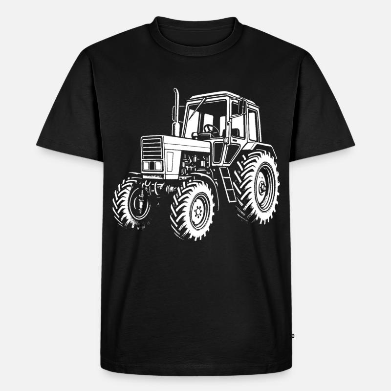MTS Klassiker - Männer Premium Bio T-Shirt - Schwarz