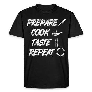 Citation de Koch - T-shirt Premium bio Homme - noir - Devant - Nico (187cm)