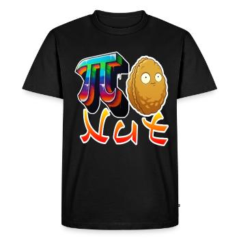 PNut - T-shirt Premium bio Homme - noir - Devant - Nico (187cm)