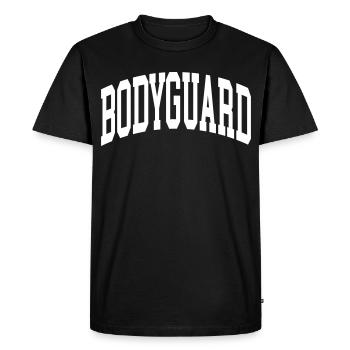 garde du corps - T-shirt Premium bio Homme - noir - Devant - Nico (187cm)