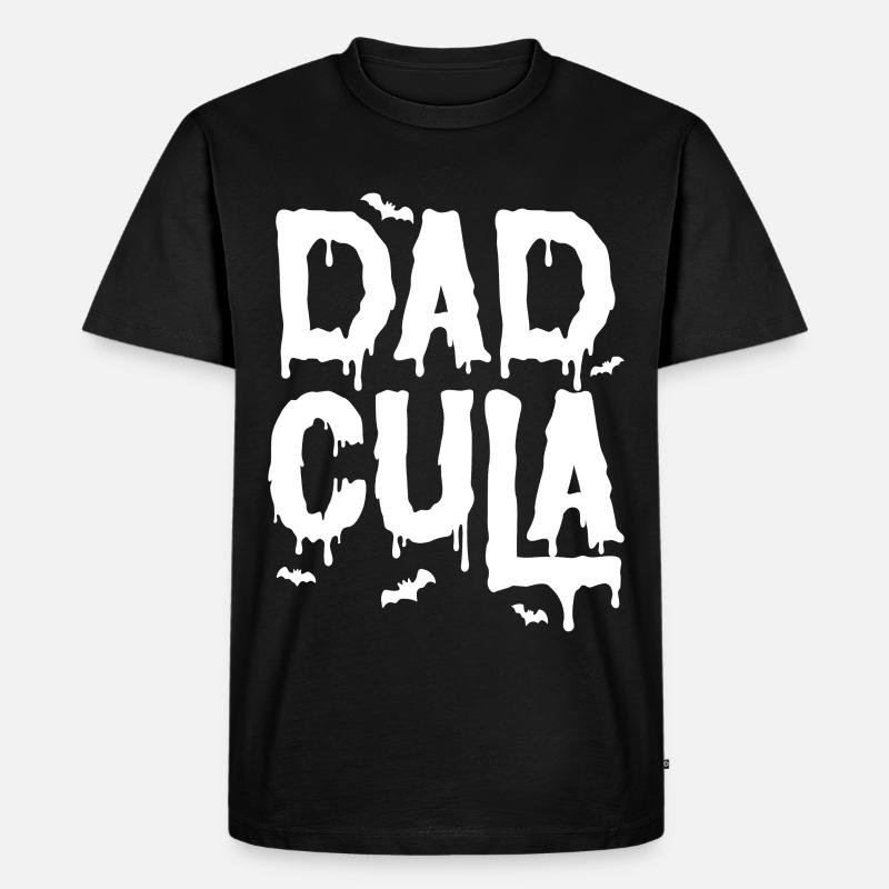 dadcula - Männer Premium Bio T-Shirt - Schwarz