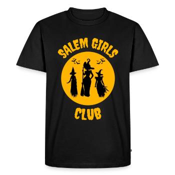 Club des filles de Salem - T-shirt Premium bio Homme - noir - Devant - Nico (187cm)