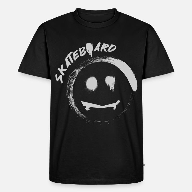 Skateboard - Men's Premium Organic T-Shirt - black