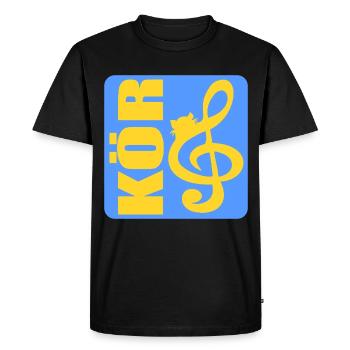 DRIVE CAT - Men's Premium Organic T-Shirt - black - Front - Nico (187cm)
