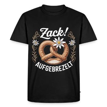Zack Dress Up Fest en octobre - T-shirt Premium bio Homme - noir - Devant - Nico (187cm)