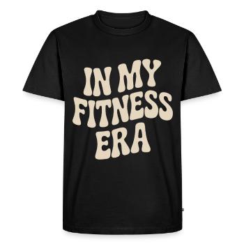 À mon époque de remise en forme musculation entraînement de motivation - T-shirt Premium bio Homme - noir - Devant - Nico (187cm)