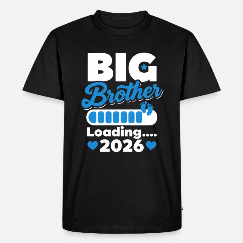 Big Brother Loading 2026 - Männer Premium Bio T-Shirt - Schwarz