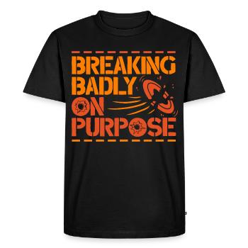 Clay pigeon shooting Target shooting - Men's Premium Organic T-Shirt - black - Front - Nico (187cm)