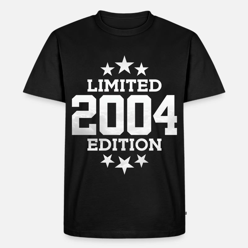 ÉDITION LIMITÉE 2004 22E ANNIVERSAIRE - T-shirt Premium bio Homme - noir
