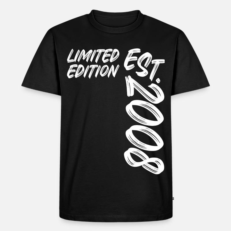 Édition limitée est. 2008 - T-shirt Premium bio Homme - noir