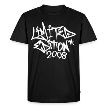 Limitierte Graffiti Edition 2008 Édition Limitée - T-shirt Premium bio Homme - noir - Devant - Nico (187cm)