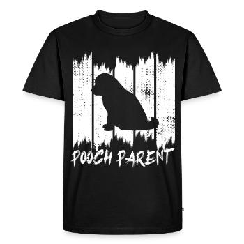 Dog parents - Men's Premium Organic T-Shirt - black - Front - Nico (187cm)