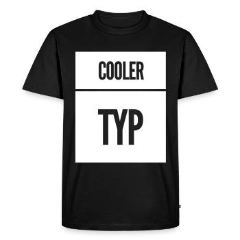 Cool Guy Drôle Dicton - T-shirt Premium bio Homme - noir - Devant - Nico (187cm)