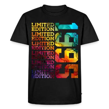 ÉDITION LIMITÉE 31 ANS 31 ANS 1995 - T-shirt Premium bio Homme - noir - Devant - Nico (187cm)