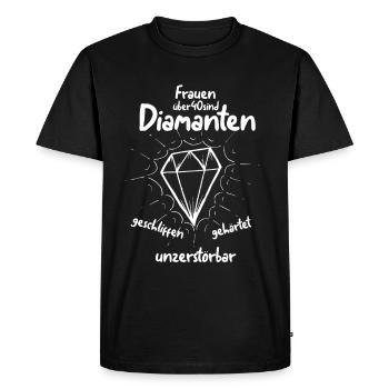 40e anniversaire de la femme - T-shirt Premium bio Homme - noir - Devant - Nico (187cm)
