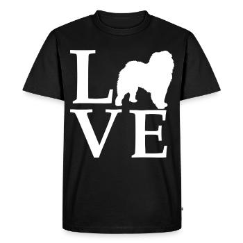 Chow Chow - T-shirt Premium bio Homme - noir - Devant - Nico (187cm)
