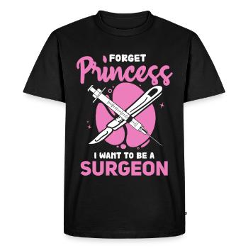 Surgeon's dreams instead of princess - Men's Premium Organic T-Shirt - black - Front - Nico (187cm)