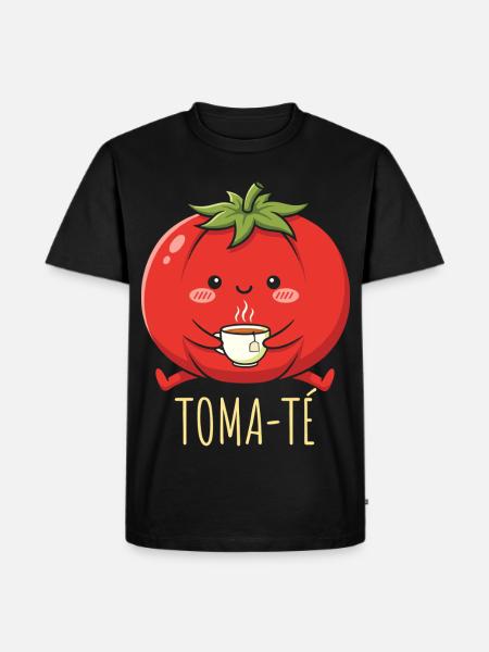 Lustige Spanischlehrerin der Maestra-Schule - Männer Premium Bio T-Shirt - Schwarz