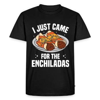 Costume d’enchiladas cuisine mexicaine pour gourmets mexicains - T-shirt Premium bio Homme - noir - Devant - Nico (187cm)