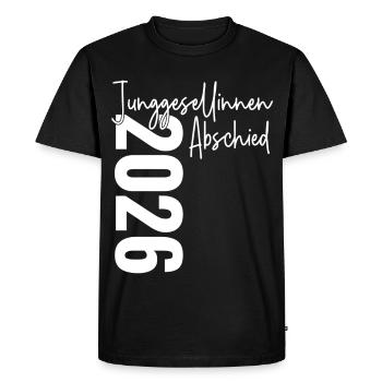 Hen party 2026 signatures guests - Men's Premium Organic T-Shirt - black - Front - Nico (187cm)