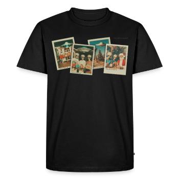 Noël 1947 - T-shirt Premium bio Homme - noir - Devant - Nico (187cm)