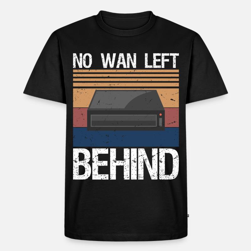 Funny Network Engineer - Männer Premium Bio T-Shirt - Schwarz