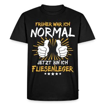 Tiler Spruch - T-shirt Premium bio Homme - noir - Devant - Nico (187cm)