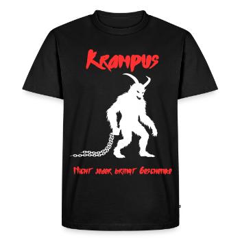 Krampus - T-shirt Premium bio Homme - noir - Devant - Nico (187cm)