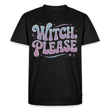 Sorcellerie Sorcière S’il vous plaît adore Sorcellerie Lanceuse de sorts - T-shirt Premium bio Homme - noir - Devant - Nico (187cm)