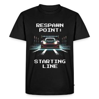 Respawn: Starting Line | RC Racing - Men's Premium Organic T-Shirt - black - Front - Nico (187cm)