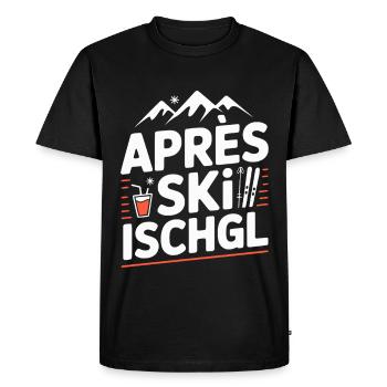 Après Ski Party Ischgl - T-shirt Premium bio Homme - noir - Devant - Nico (187cm)
