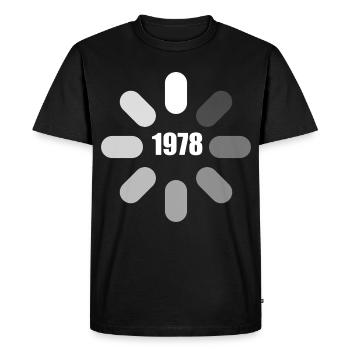 Birthday 1978 Birthday Ideas 1978 - Men's Premium Organic T-Shirt - black - Front - Nico (187cm)