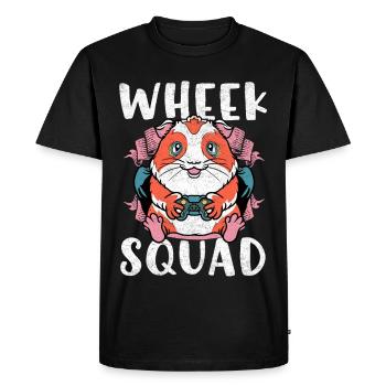 Week Squad Hamster Gaming - Men's Premium Organic T-Shirt - black - Front - Nico (187cm)