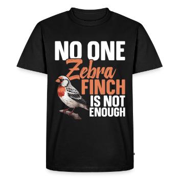  Zebra Finch Enclosure Food Hide Cage for Zebra - Men's Premium Organic T-Shirt - black - Front - Nico (187cm)