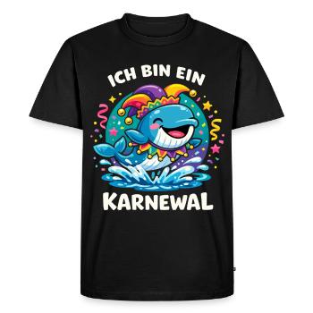 Je suis une douce Charme du Carnaval des Dames Karnewal - T-shirt Premium bio Homme - noir - Devant - Nico (187cm)