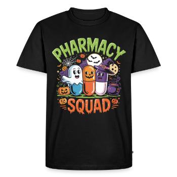 Pharmacy Squad Halloween - Men's Premium Organic T-Shirt - black - Front - Nico (187cm)