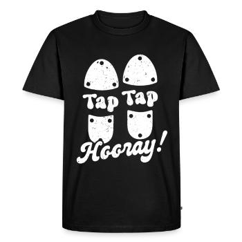 Tap Dance Tap Dancer - Men's Premium Organic T-Shirt - black - Front - Nico (187cm)