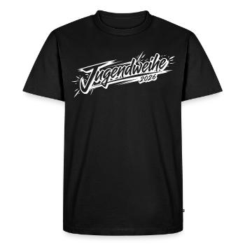 Youth Consecration 2026 - Men's Premium Organic T-Shirt - black - Front - Nico (187cm)
