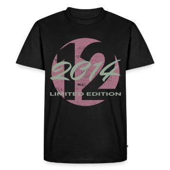 12th Birthday 2014 Boys and Girls Gift - Men's Premium Organic T-Shirt - black - Front - Nico (187cm)