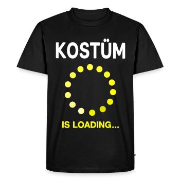 Fasnet Carnival Carnival Costume is Loading - Men's Premium Organic T-Shirt - black - Front - Nico (187cm)