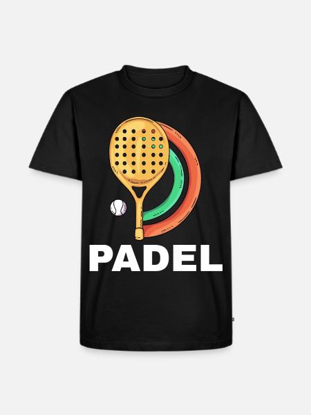 I can't I have padel - Men's Premium Organic T-Shirt - black