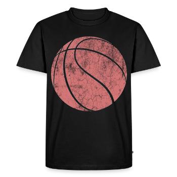 basket-ball - T-shirt Premium bio Homme - noir - Devant - Nico (187cm)