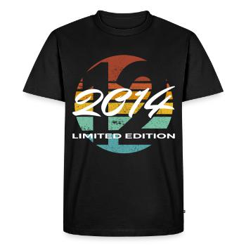 12th Birthday 2014 Boys and Girls Gift - Men's Premium Organic T-Shirt - black - Front - Nico (187cm)