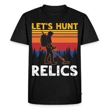 Relic Seeker Probes - Men's Premium Organic T-Shirt - black - Front - Nico (187cm)