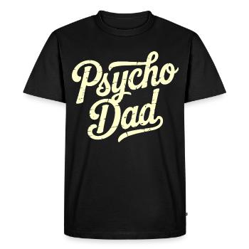 Scénario vintage de Psycho Dad - T-shirt Premium bio Homme - noir - Devant - Nico (187cm)