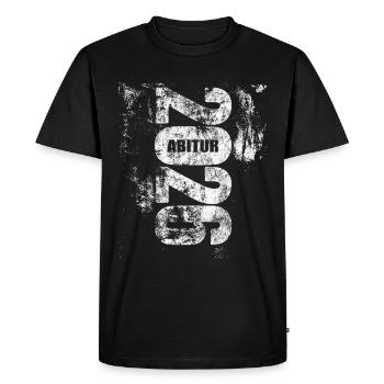 Abi 2026 - Abitur - Gift - Men's Premium Organic T-Shirt - black - Front - Nico (187cm)